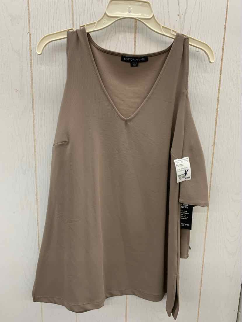 Boston Proper Brown Womens Size M Shirt