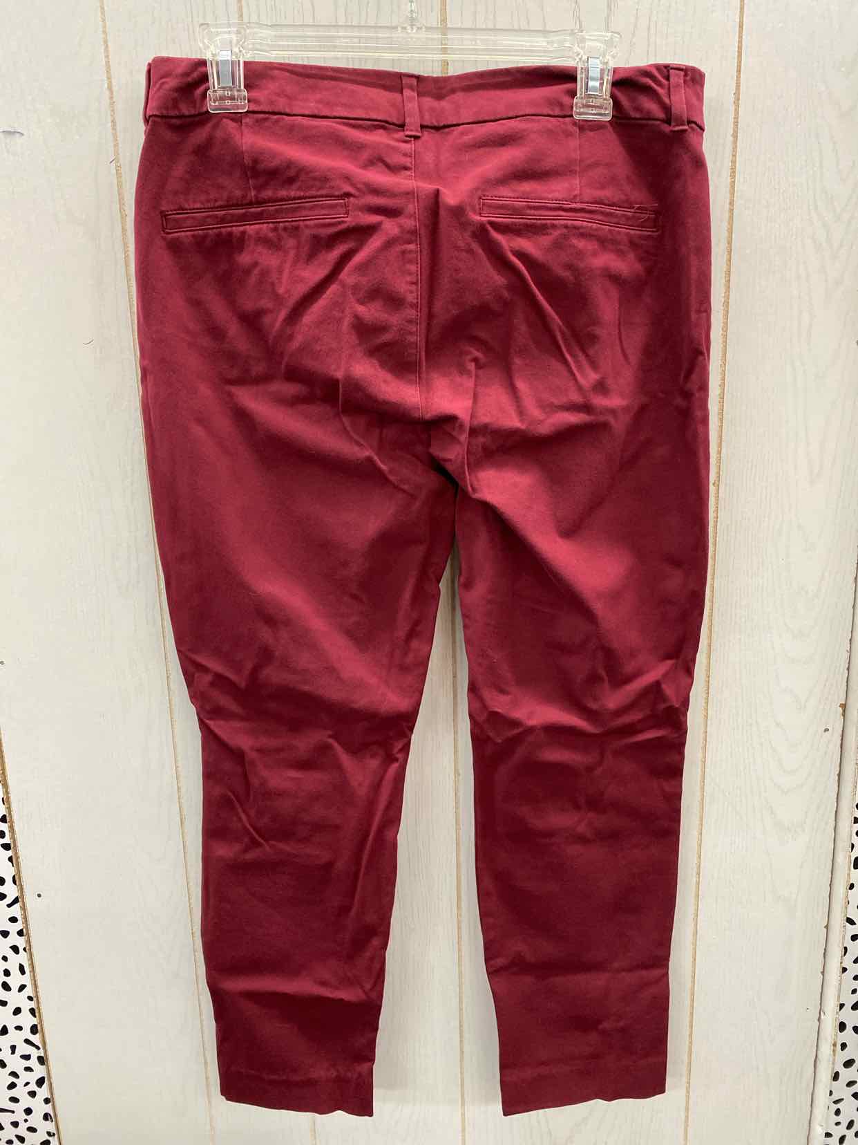 Old Navy Burgundy Womens Size 12 Pants