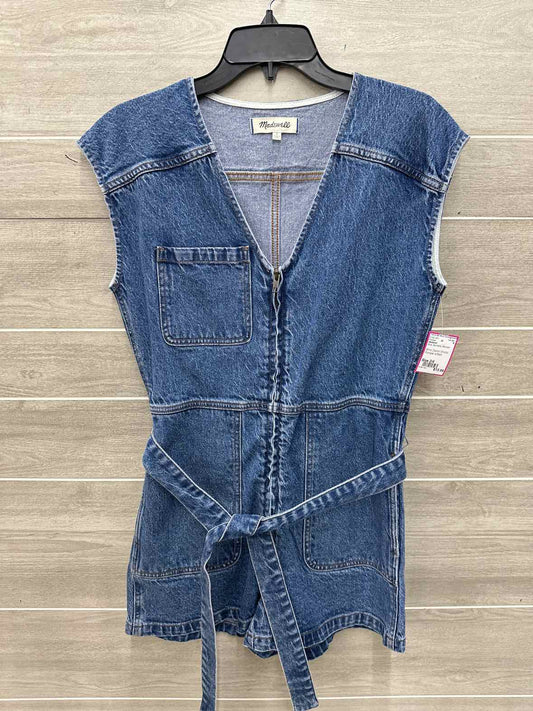 Madewell Size 2/4 Blue Womens Romper