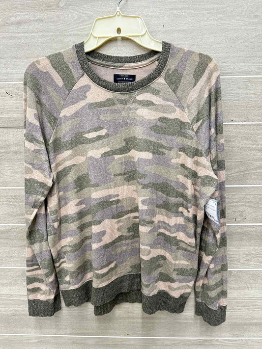 Lucky Size L Olive Womens Shirt