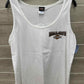 Harley Davidson Size XL White Womens Tank Top