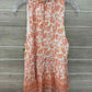 Size L Orange Womens Tank Top