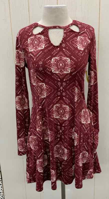 MUDD Burgundy Junior Size 5/6 Dress