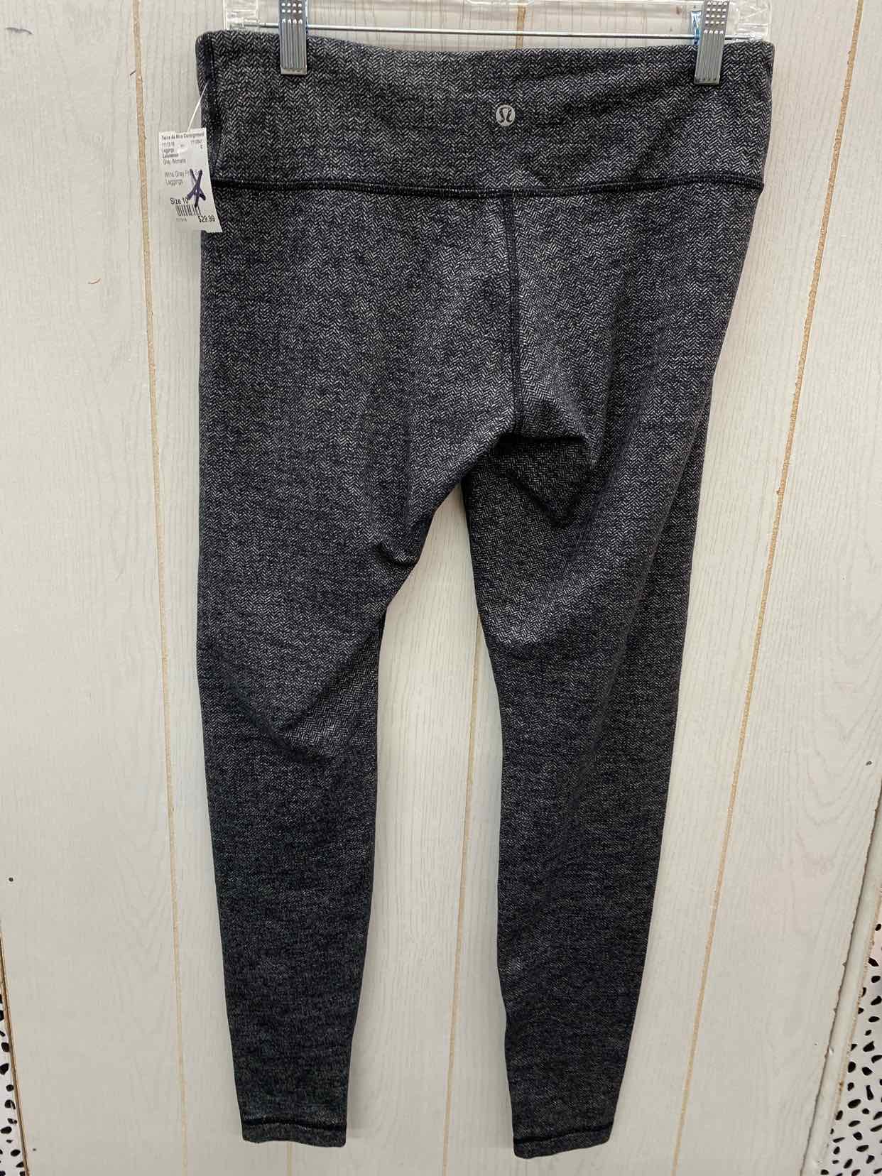 Lululemon Gray Womens Size 10 Leggings