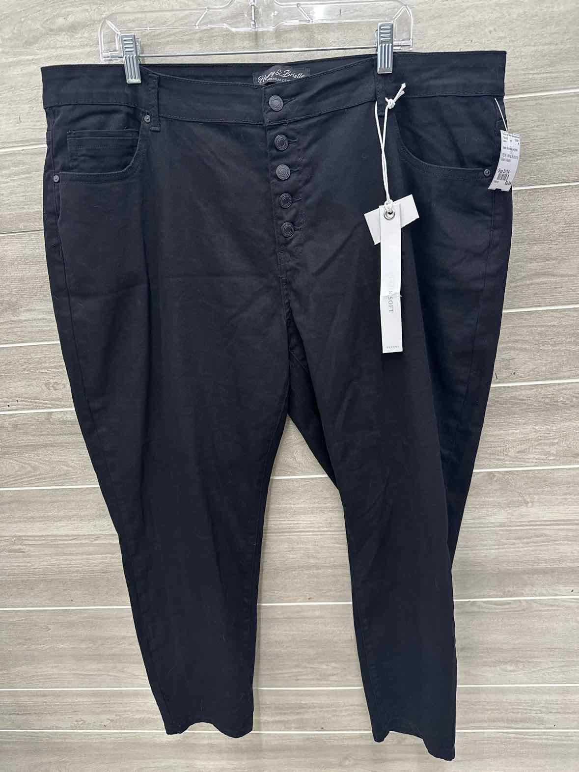Size 22/24 Black Womens Jeans