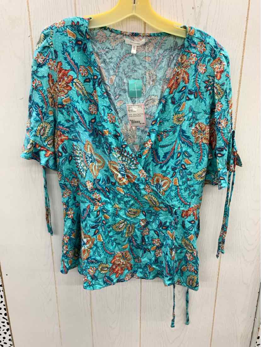 Maurices Teal Womens Size L Shirt