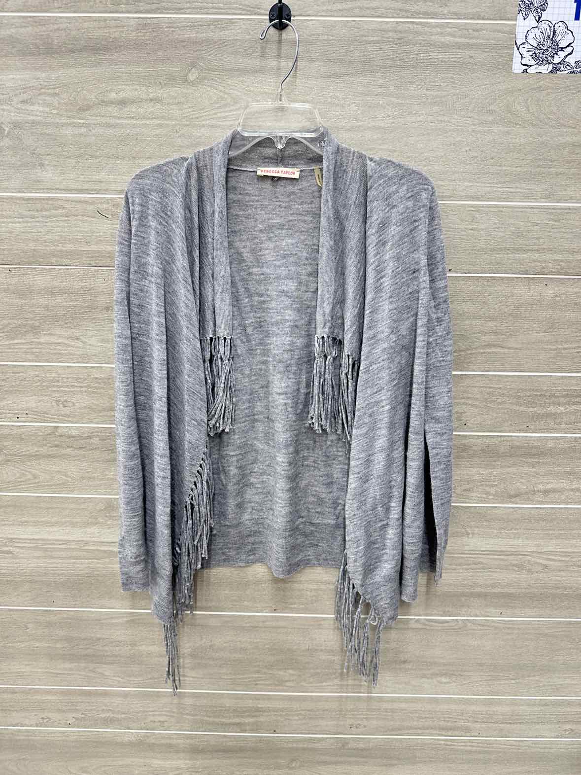 Rebecca Taylor Size M Gray Womens Sweater