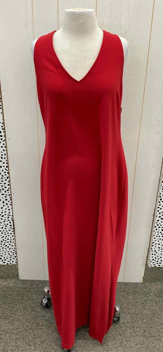 Boston Proper Red Womens Size 10 Dress