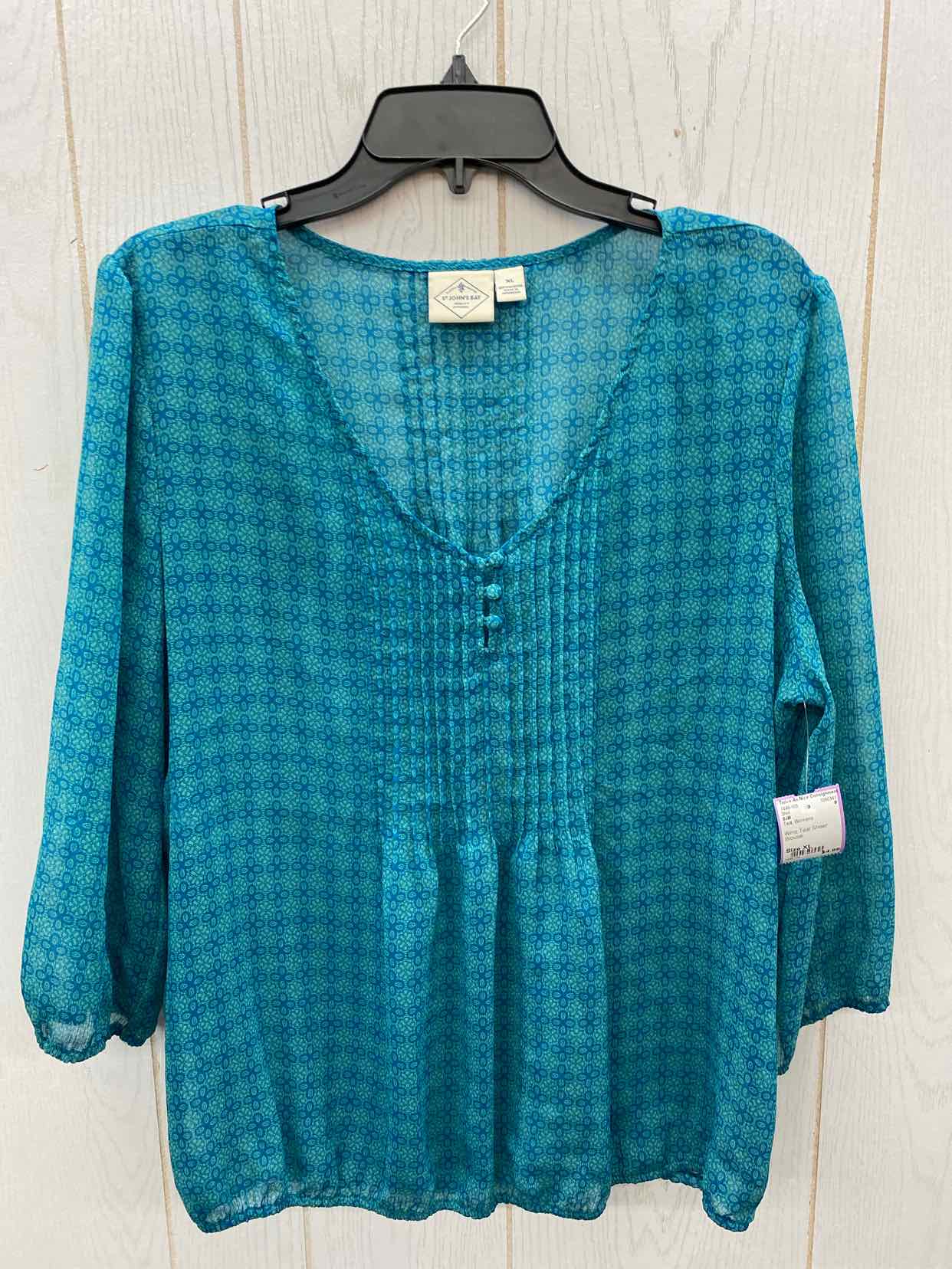 SJB Teal Womens Size XL Shirt