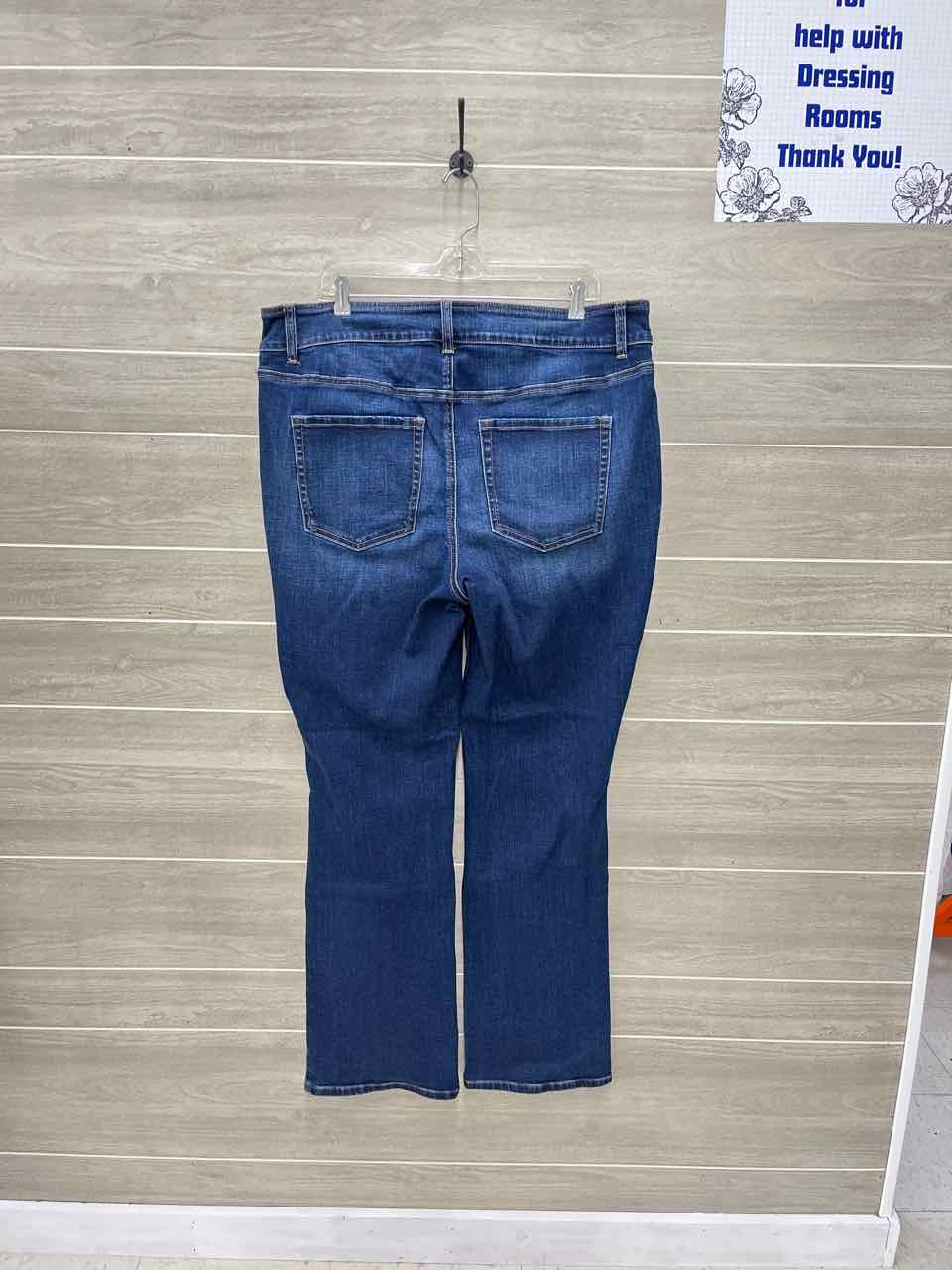 Maurices Blue Womens Women Size 18W Jeans