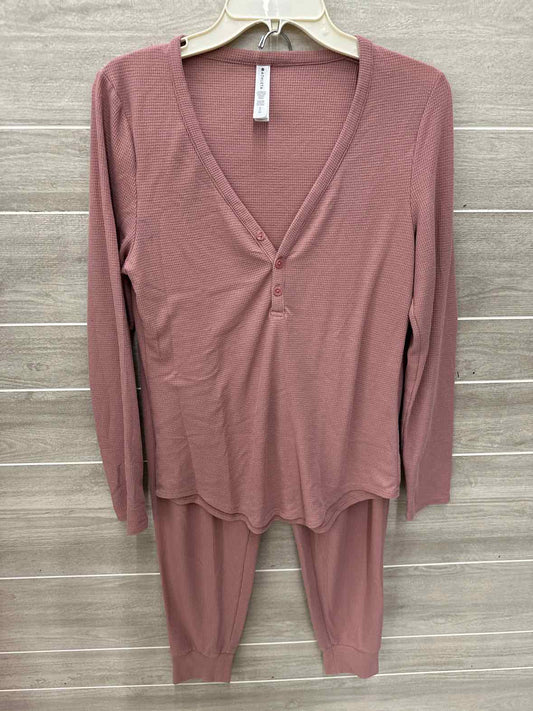 Athleta Pink Womens Size Small Pant Set