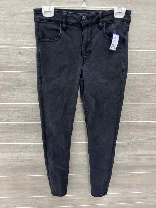 American Eagle Size 6 Black Womens Jeans