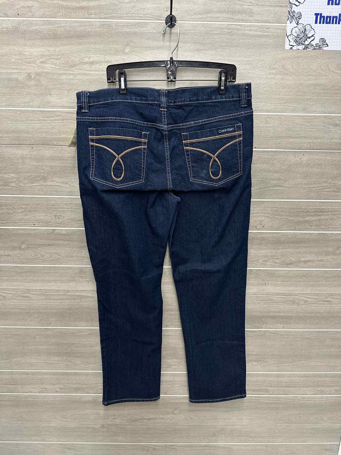 Calvin Klein Size 16W Blue Plus Jeans