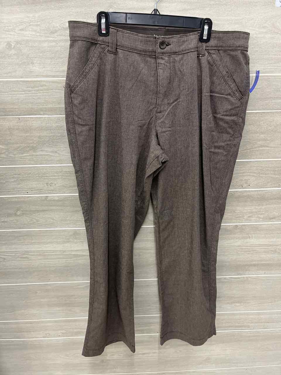 Lee Size 18 Brown Plus Pants