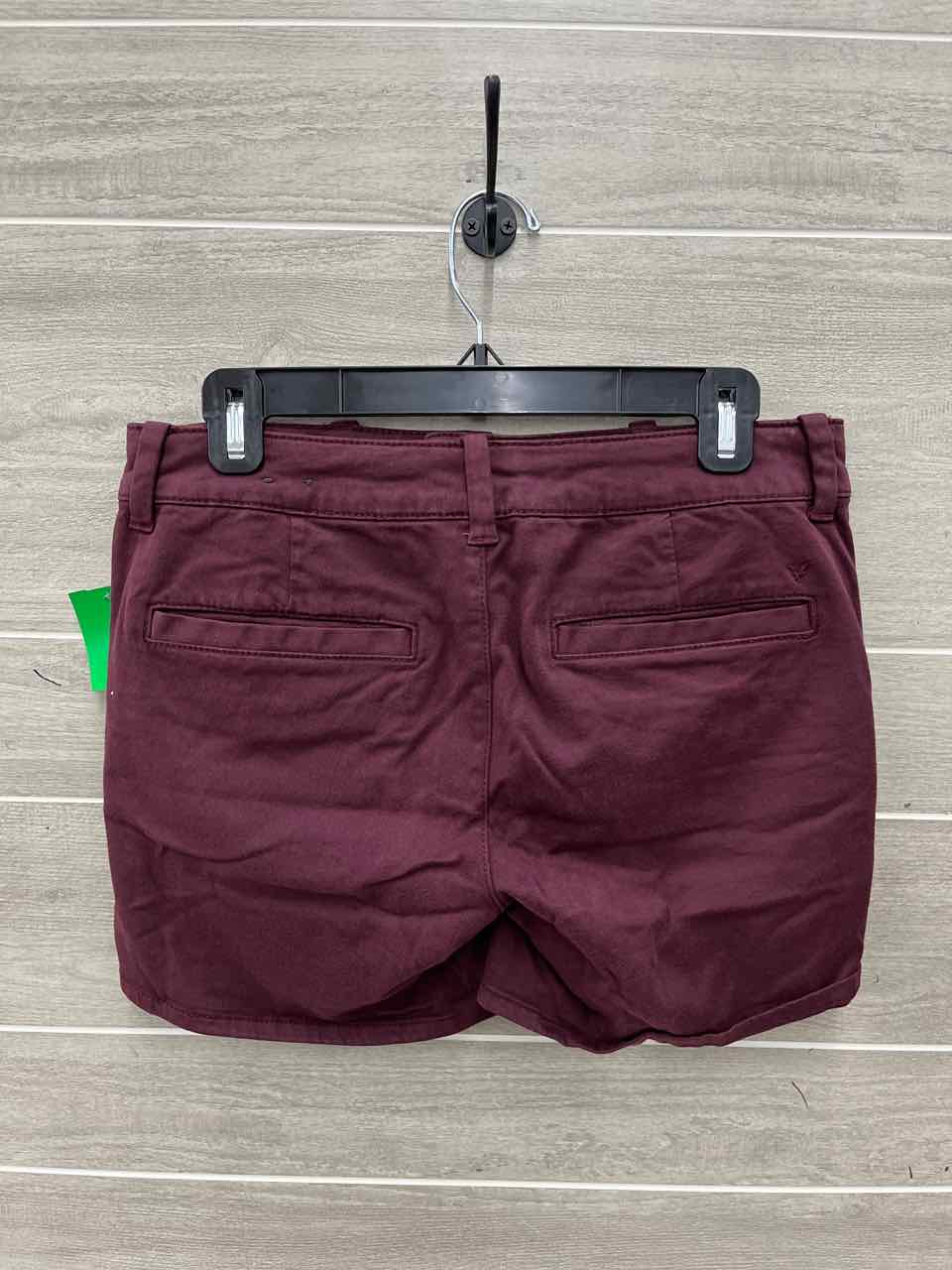 American Eagle Size 6 Burgundy Womens Shorts