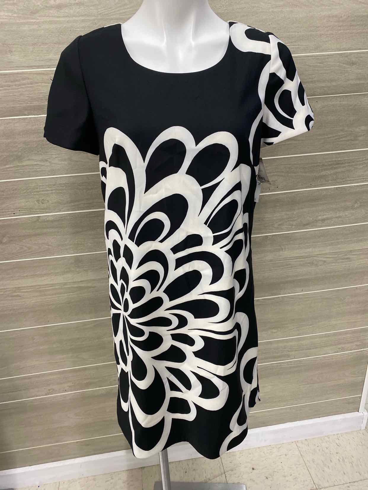AB Studio Black Womens Size 8 Dress