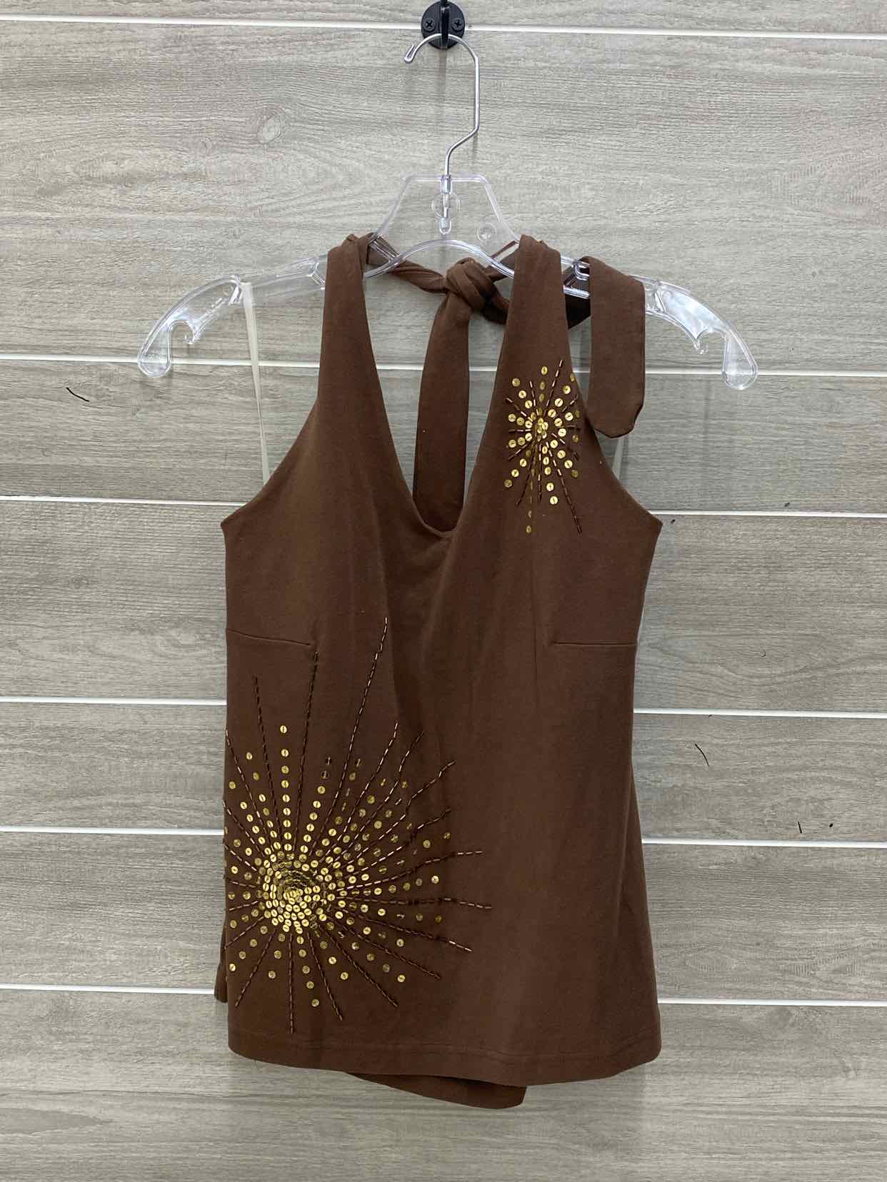 Fashion Bug Brown Junior Size L Tank Top