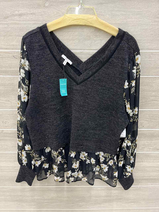 Maurices Black Womens Women Size XL Shirt