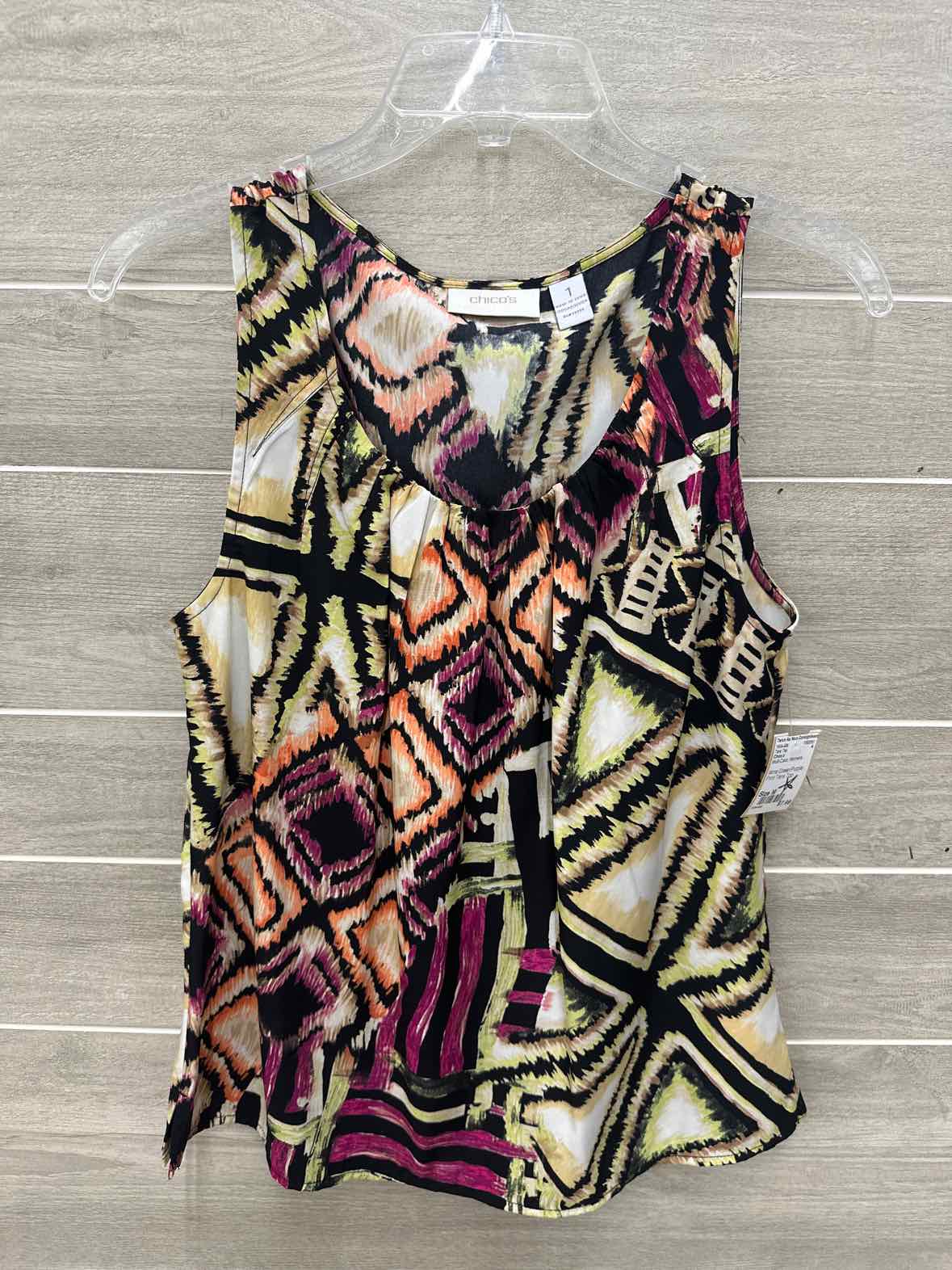 Chico's Multi-Color Womens Size M Tank Top