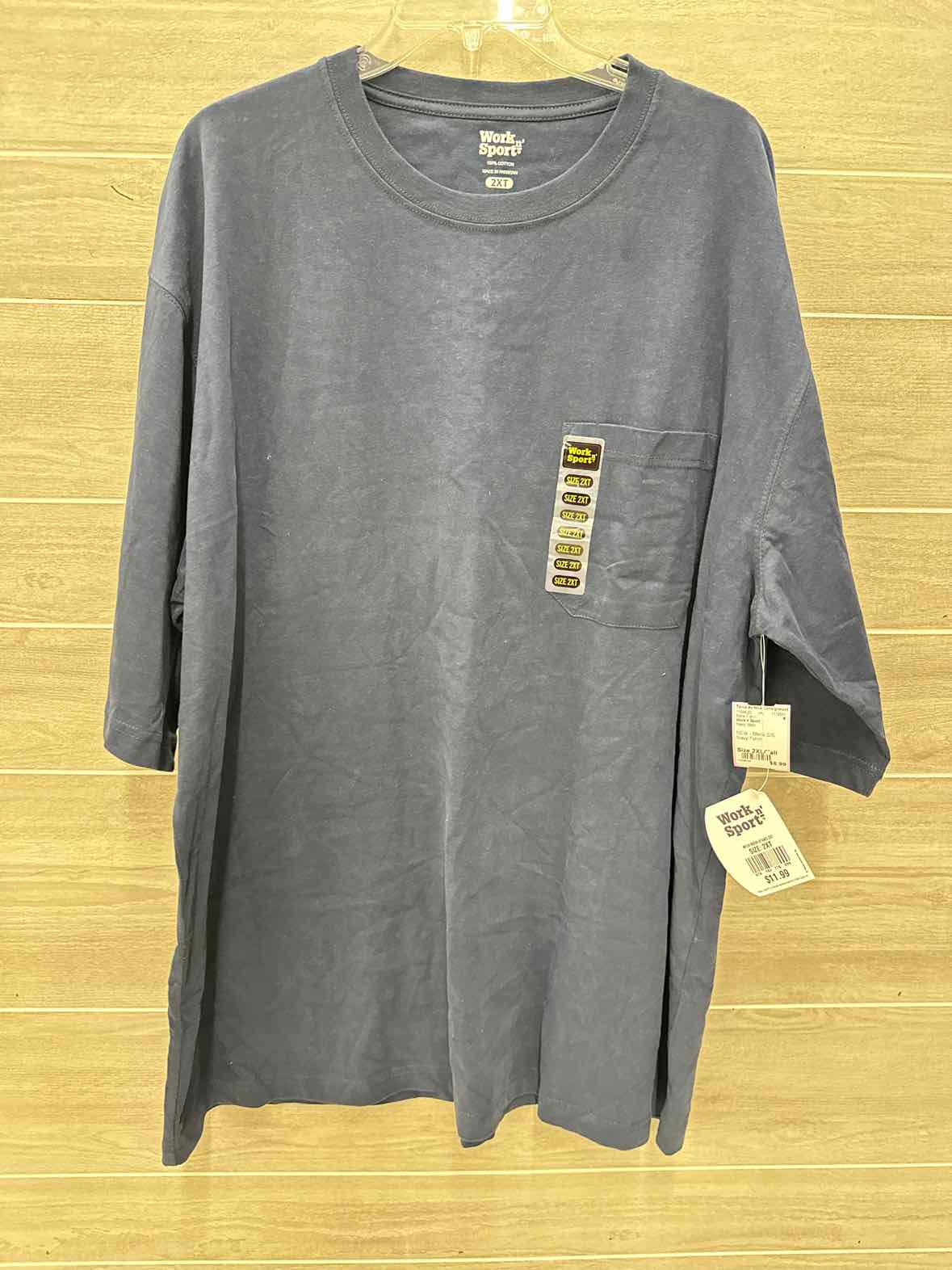 Work n Sport Size 2XL/Tall Men Mens T-shirt