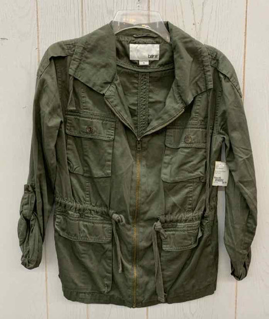 BarIII Olive Womens Size 4/6 Blazer