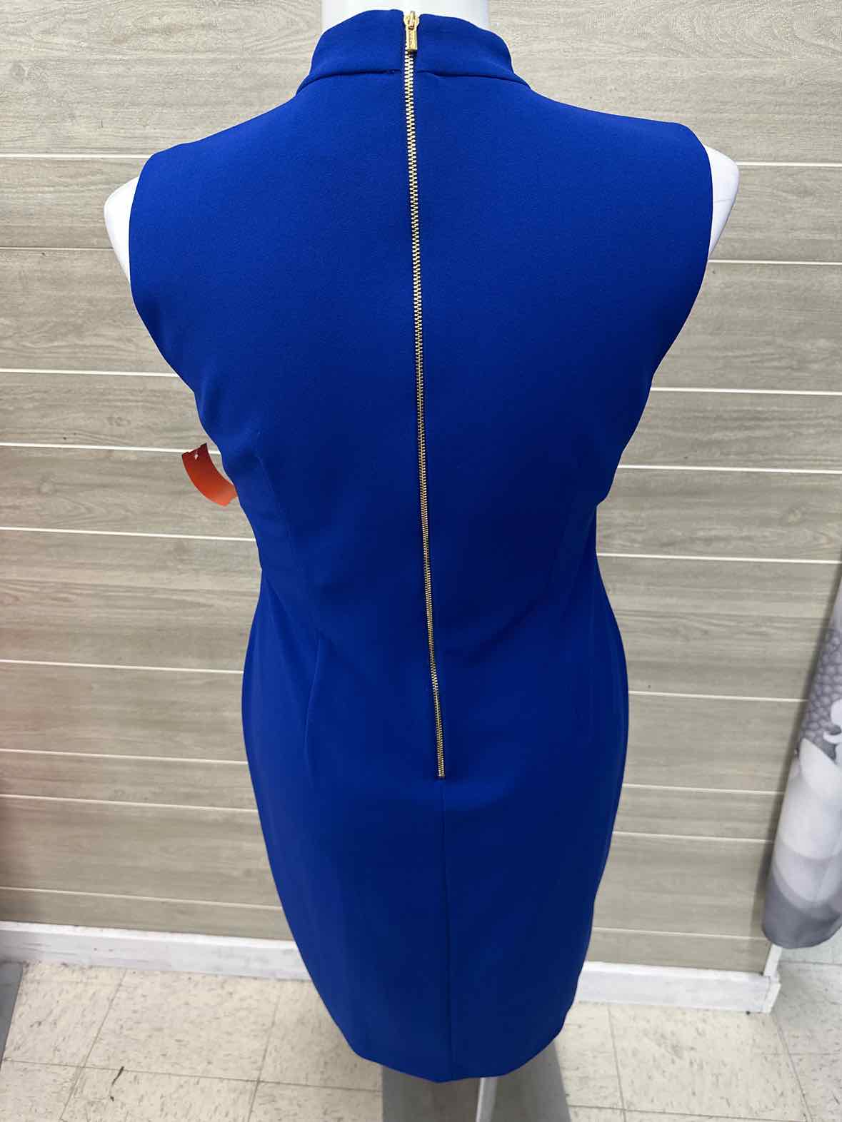 Calvin Klein Size 14 Blue Womens Dress