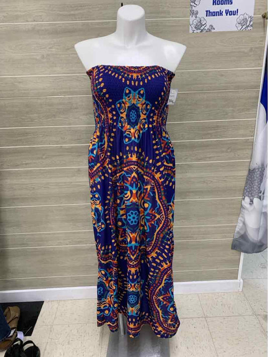 Venus Blue Womens Size 12 Dress