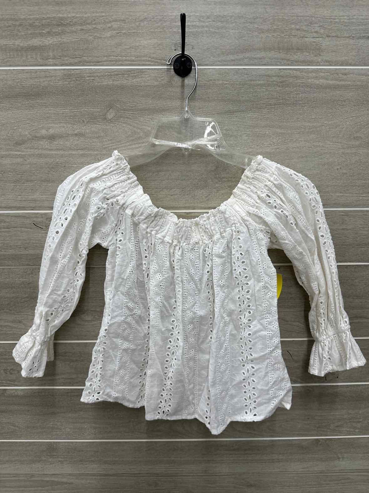 Size S Cream Junior Shirt