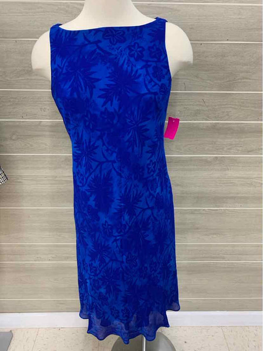 Jones New York Blue Womens Size 10 Dress