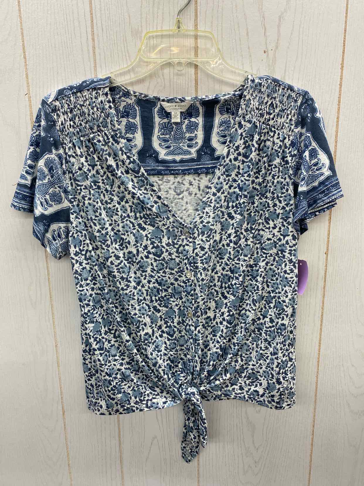 Lucky Blue Womens Size Small Shirt