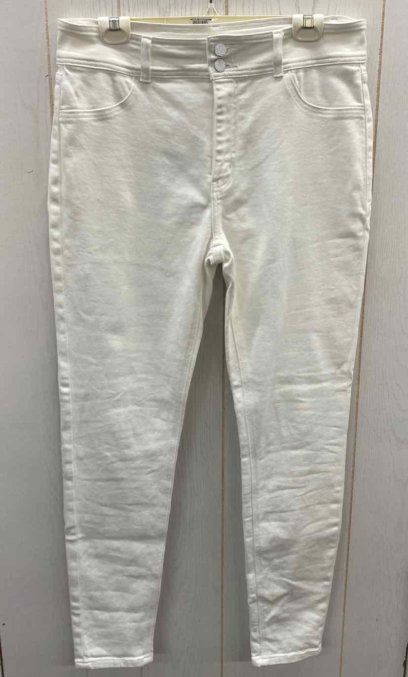 KanCan White Womens Size 10/12 Jeans