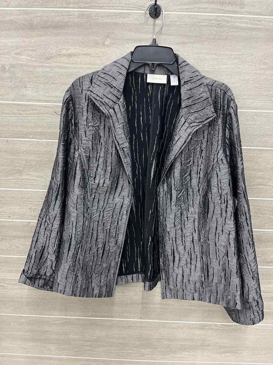 Chico's Size 16 Gray Womens Blazer