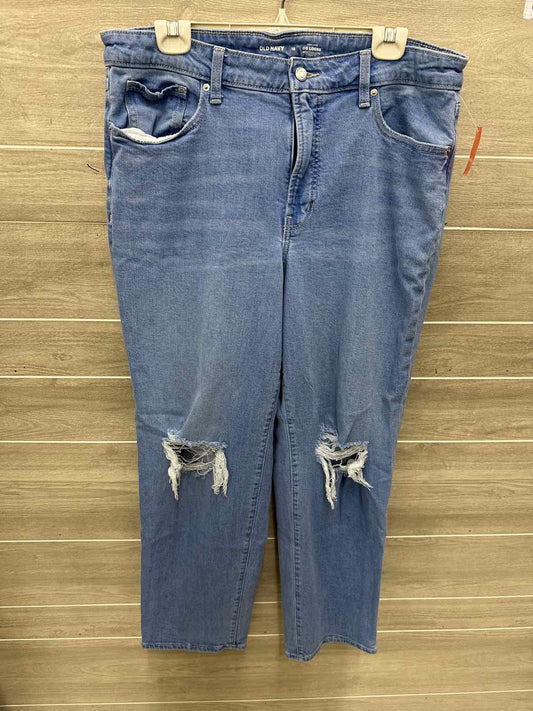 Old Navy Size 16 Blue Womens Jeans