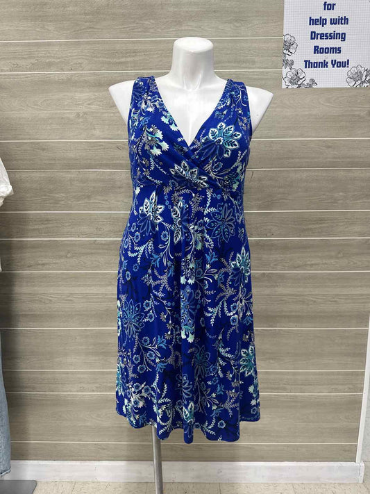 SJB Blue Womens Women Size 12 Dress