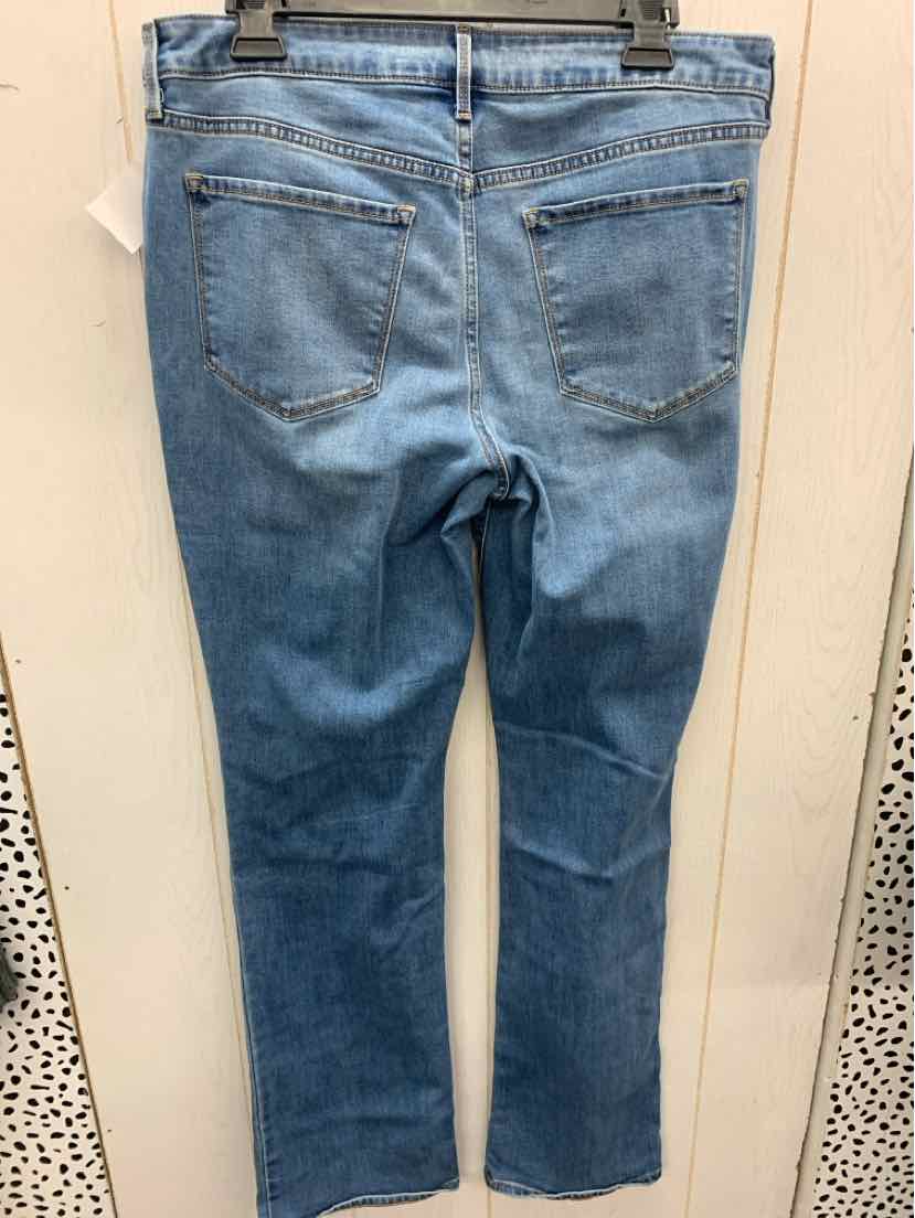 Old Navy Blue Womens Size 12 Long Jeans