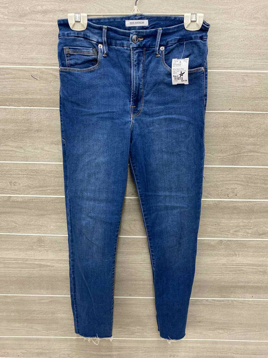 Good American Blue Womens Size 4 Jeans
