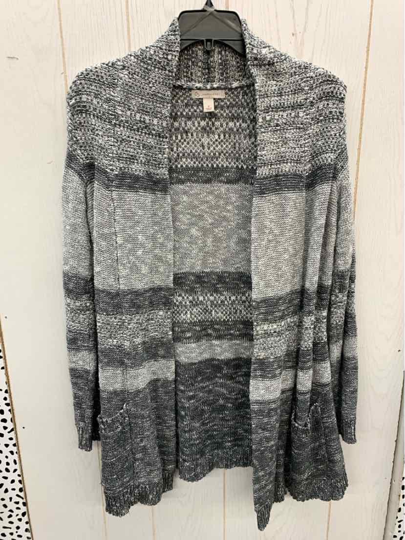 Dressbarn Gray Womens Size Small Sweater