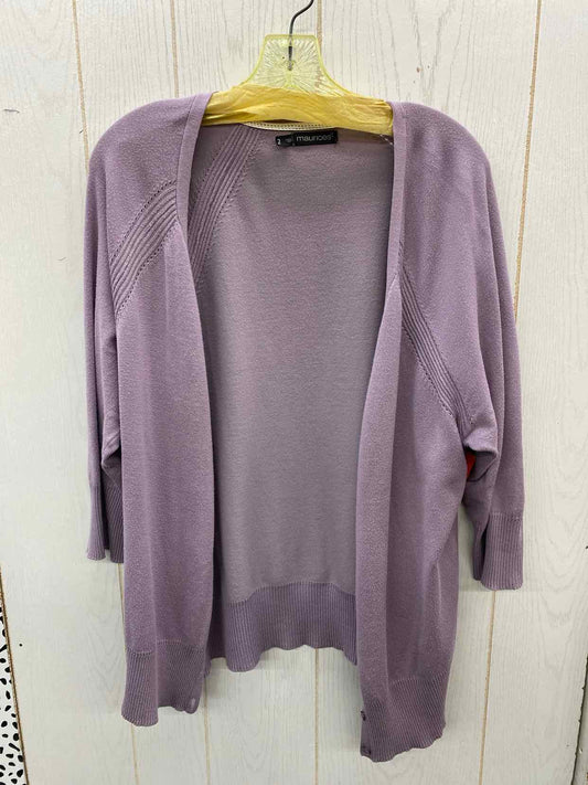 Maurices Lavender Womens Size 2X Sweater