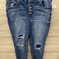 Maurices Blue Womens Women Size 20W Jeans