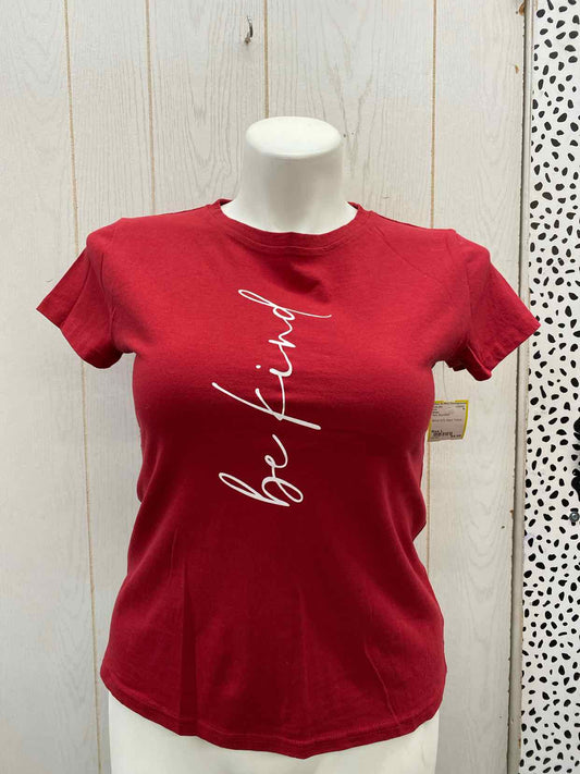 Shein Red Womens Size L Shirt