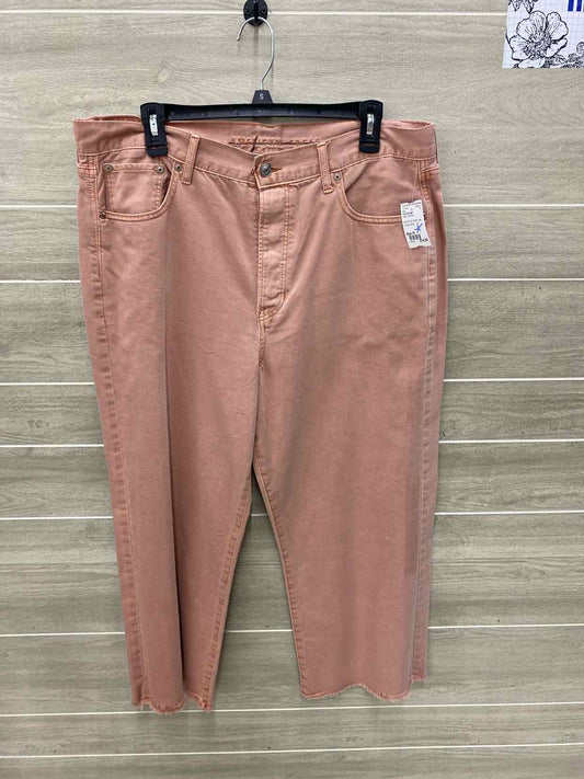 American Eagle Peach Womens Size 16 Pants