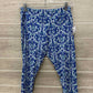 Balance Collection Blue Womens Size M Leggings