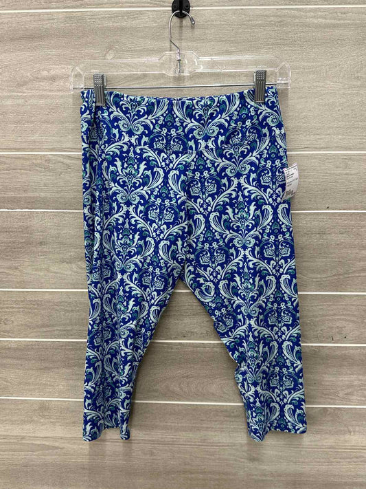Balance Collection Blue Womens Size M Leggings
