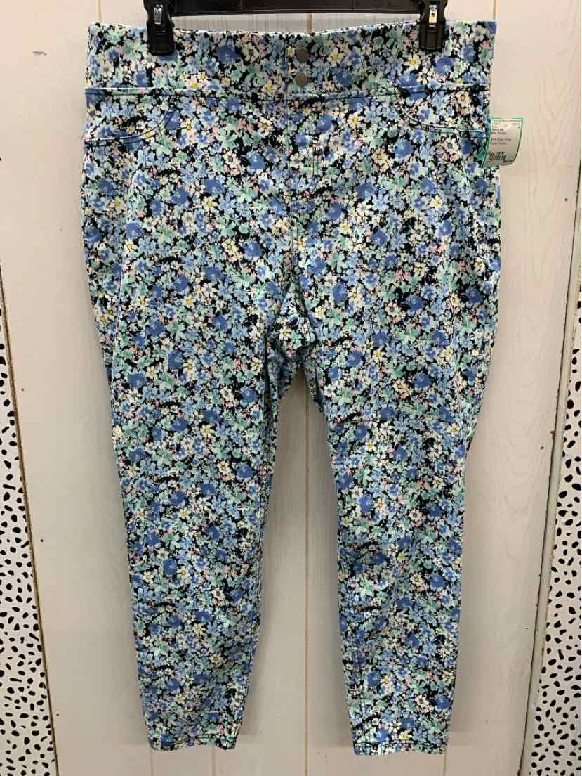 Terra & Sky Blue Womens Size 16W Pants