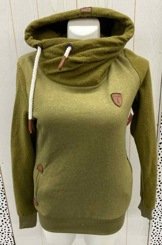 Wanakome Olive Womens Size L Sweatshirt