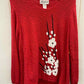 Victoria Red Womens Size M/L Sweater