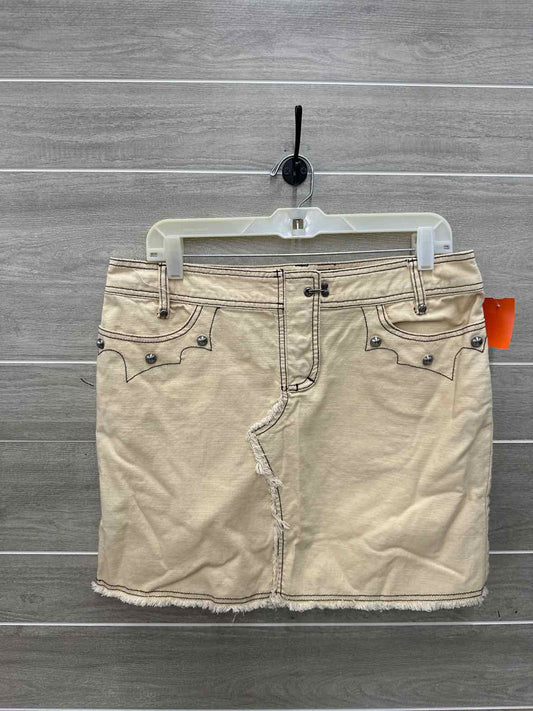 Parallel Size 10 Cream Womens Skirt