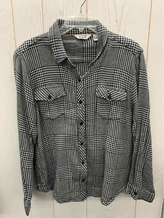 Karen Hart Black Womens Size XL Shirt