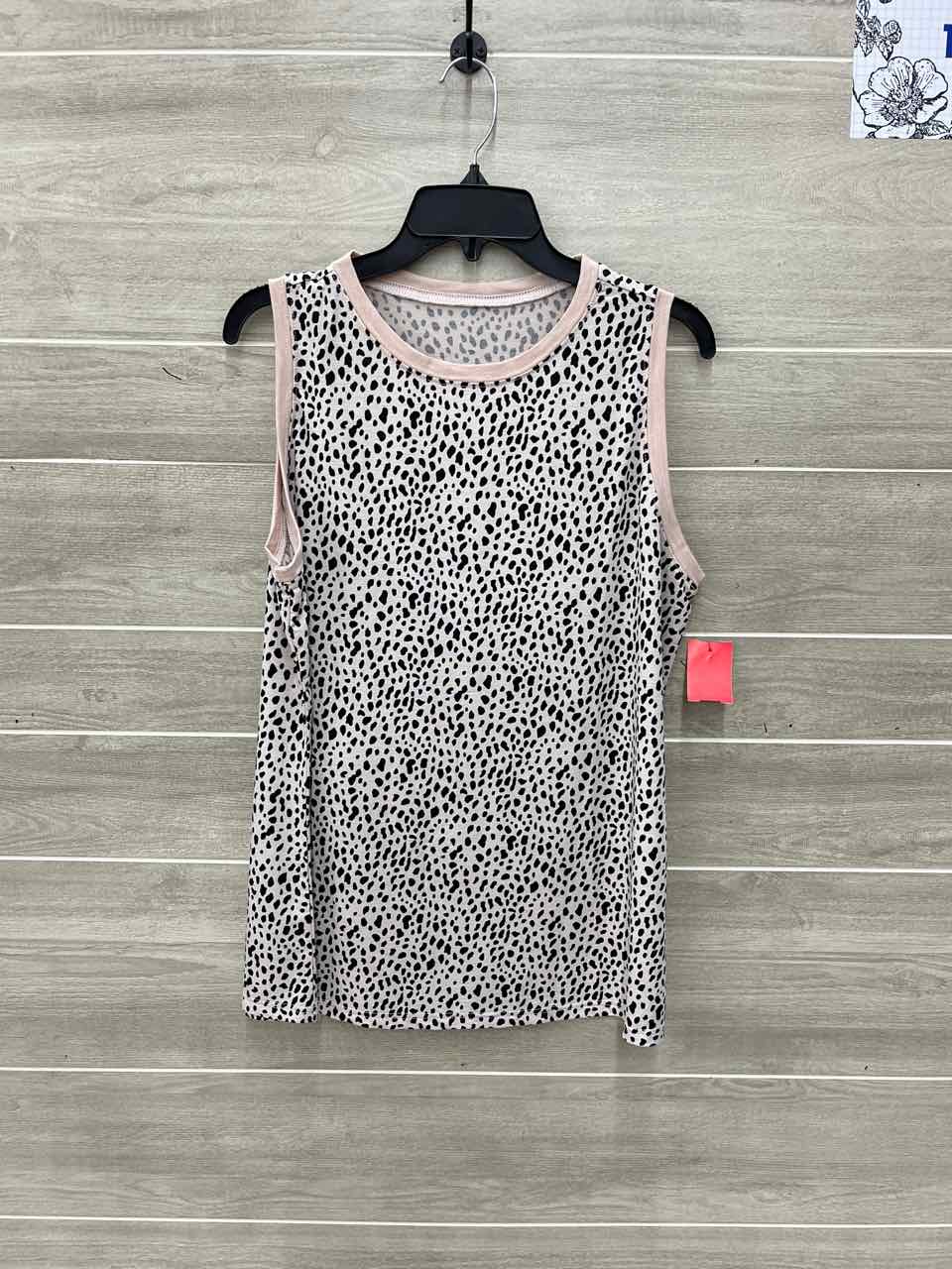 Black Womens Women Size XL Tank Top