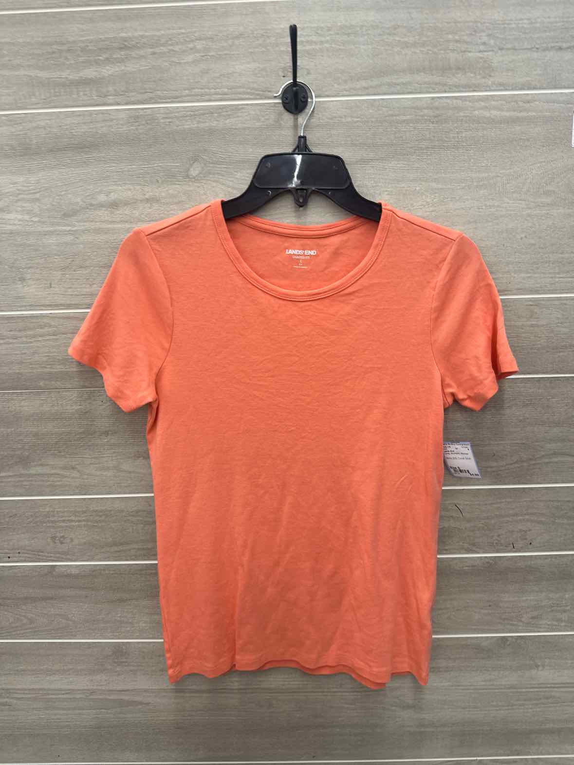 Lands End Size S Coral Womens Shirt